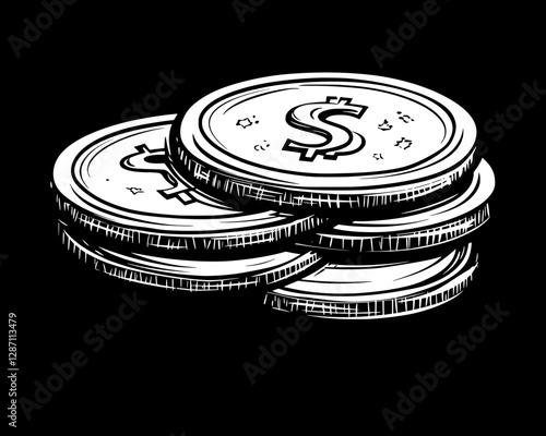 Stack of Coins - Financial Prosperity