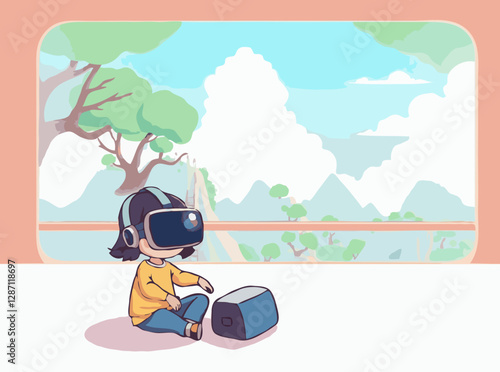 Immersive Virtual Reality World Creation