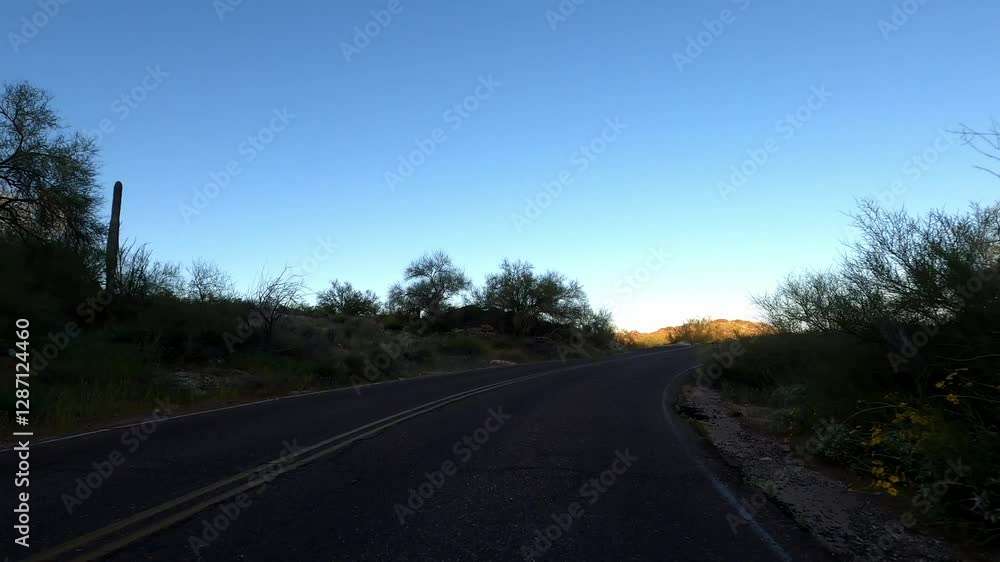 Arizona Driving 0776 South Mountain South Mountain Phoenix Arizona Driving 0776 South Mountain South Mountain Phoenix