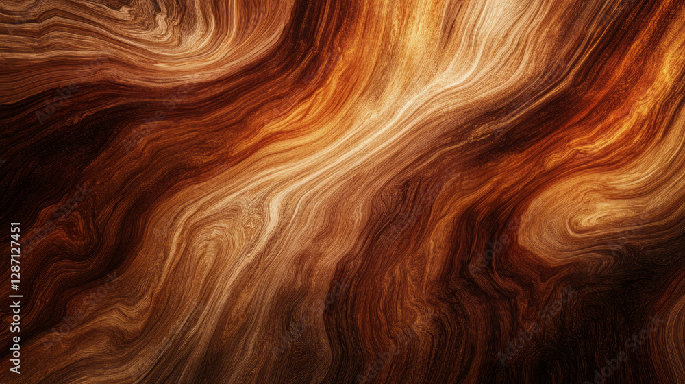 Smooth cherry wood texture with rich reddish brown tones for natural design Smooth cherry wood texture with rich reddish brown tones for natural design
