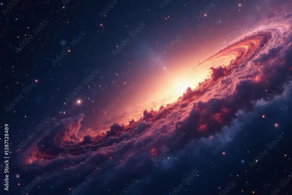 Swirling clouds of dust and gas within dark regions of Milky Way's Sagittarius arm, nebulae, star clusters Swirling clouds of dust and gas within dark regions of Milky Way's Sagittarius arm, nebulae, star clusters