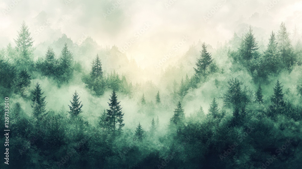Misty Mountain Forest: A Serene Escape into Nature's Embrace Misty Mountain Forest: A Serene Escape into Nature's Embrace