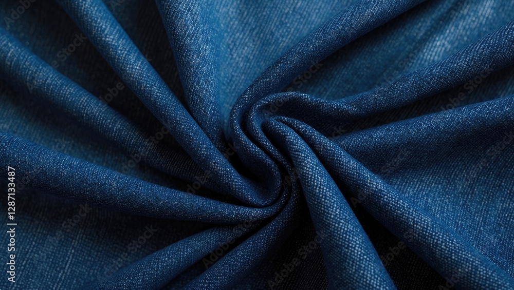 Denim Fabric Texture Close-Up Showing Detailed Weave and Rich Blue Color Ideal for Fashion and Textile Design Projects Denim Fabric Texture Close-Up Showing Detailed Weave and Rich Blue Color Ideal for Fashion and Textile Design Projects