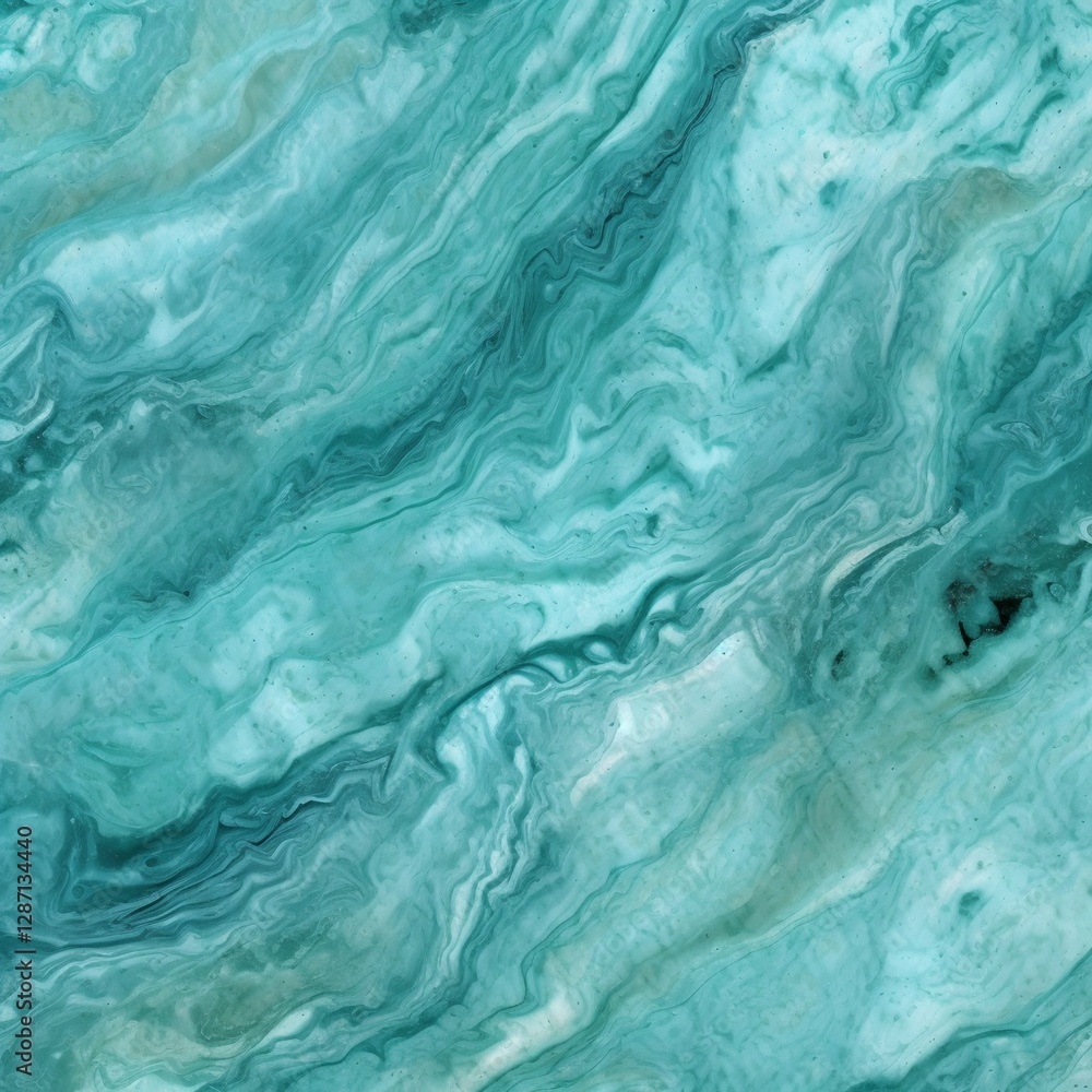 Abstract Teal and White Swirl Pattern Abstract Teal and White Swirl Pattern