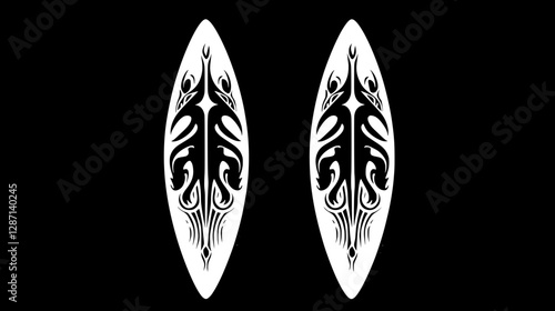 Intricate Tribal Shields: A Timeless Design