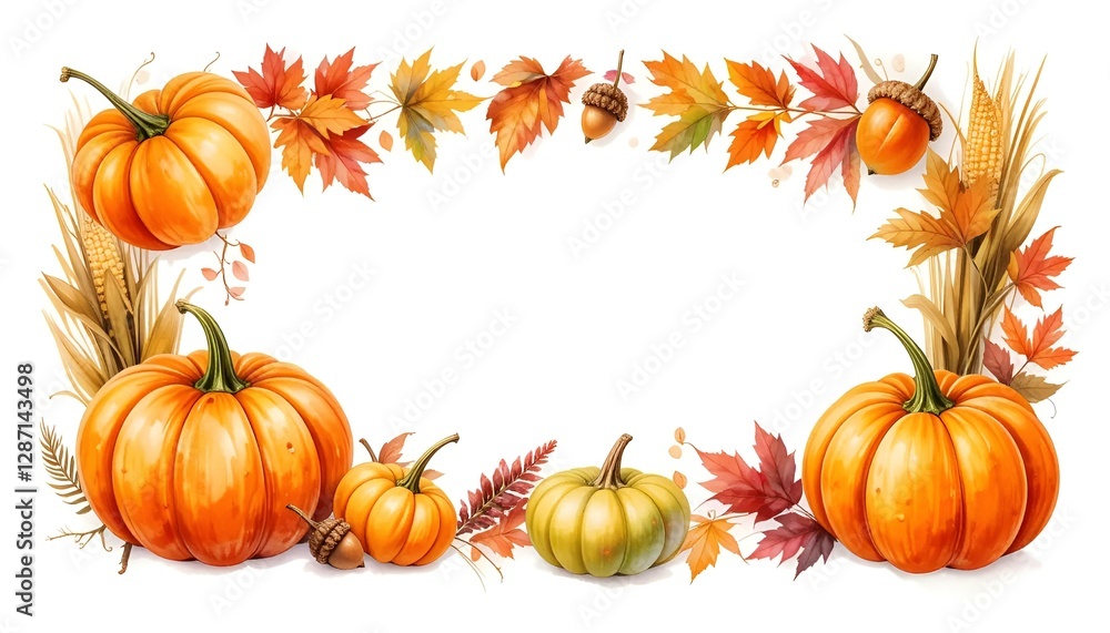 Fall foliage harvest, leaf background image, natural texture banner Fall foliage harvest, leaf background image, natural texture banner