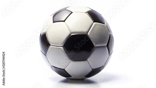 Wallpaper Mural Soccer Ball on White Background Torontodigital.ca