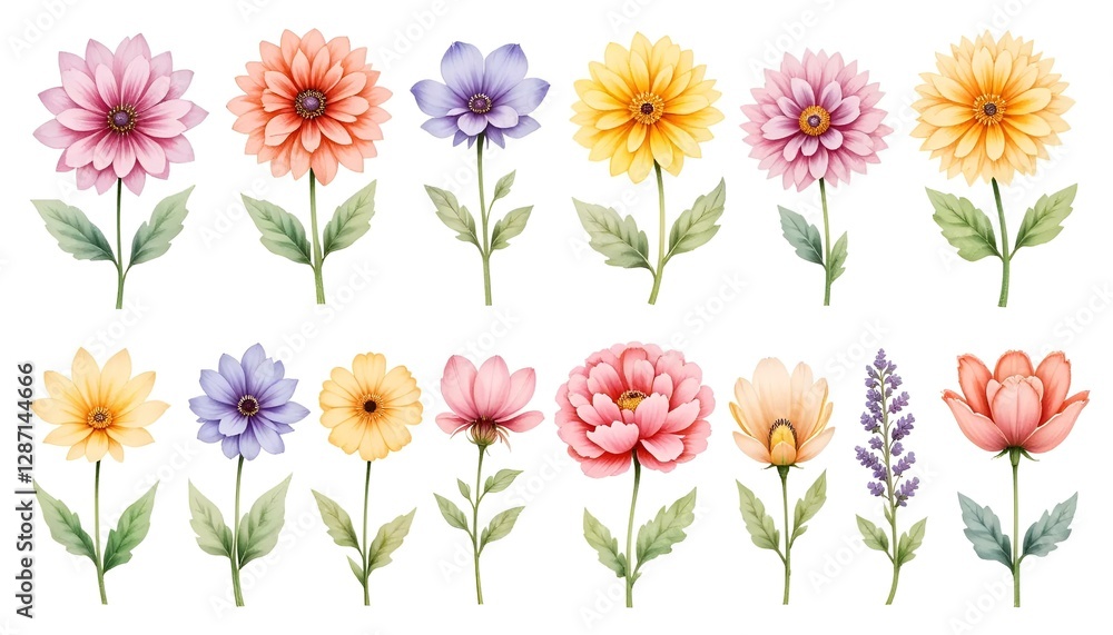 Flower, plant leaf background image, natural texture banner Flower, plant leaf background image, natural texture banner