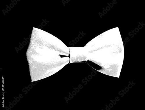 Elegant White Bow Tie - Formal Accessory