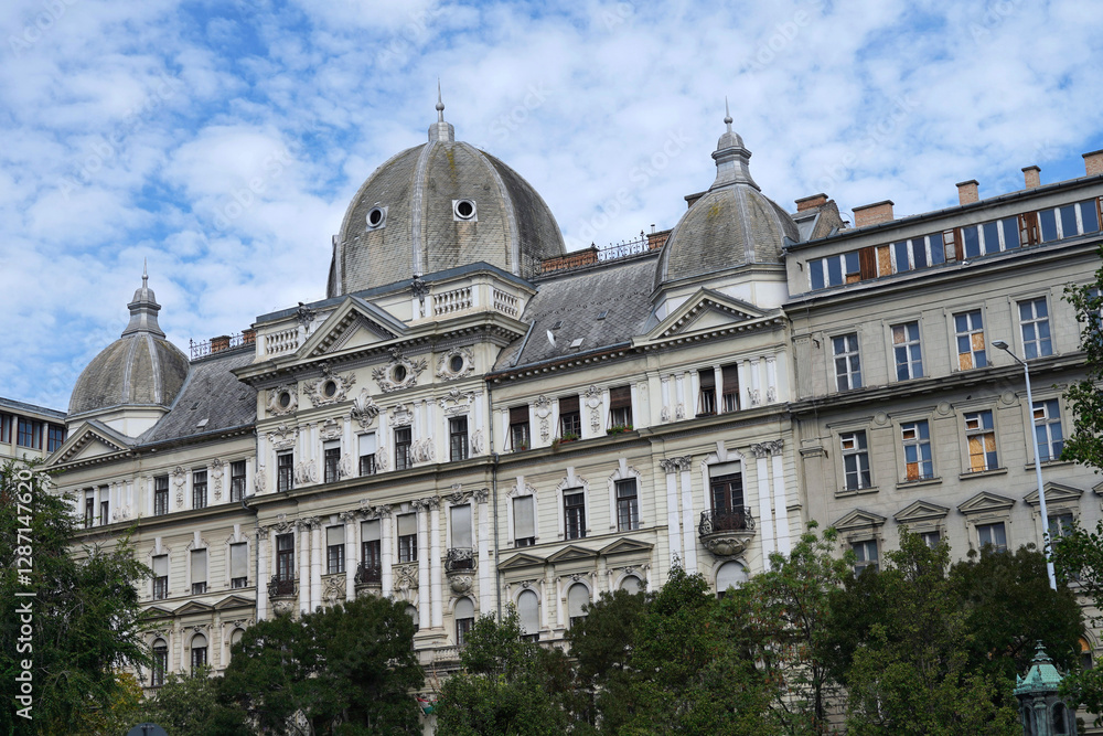 Fototapeta premium Hungarian Government, Department of Justice Building in Budapest