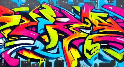 Abstract Graffiti Art Design | 376
