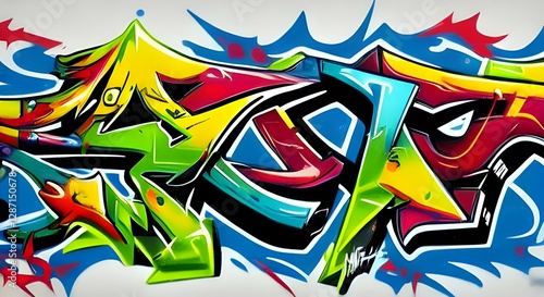 Abstract Graffiti Art Design | 383
