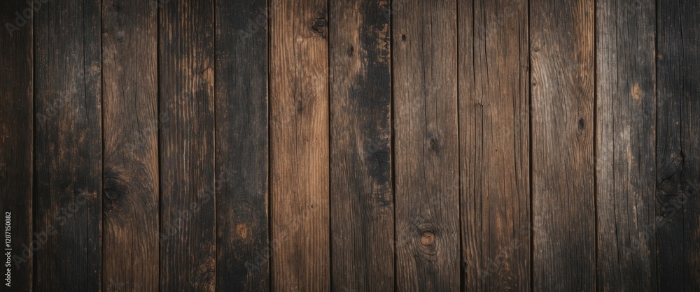 Fototapeta premium Textured rustic wooden background with grunge finish ideal for design and advertising projects showcasing vintage or natural themes.