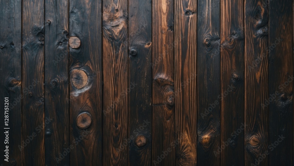 Dark wooden texture background with natural grain and patterns ideal for design or rustic themes. Dark wooden texture background with natural grain and patterns ideal for design or rustic themes.