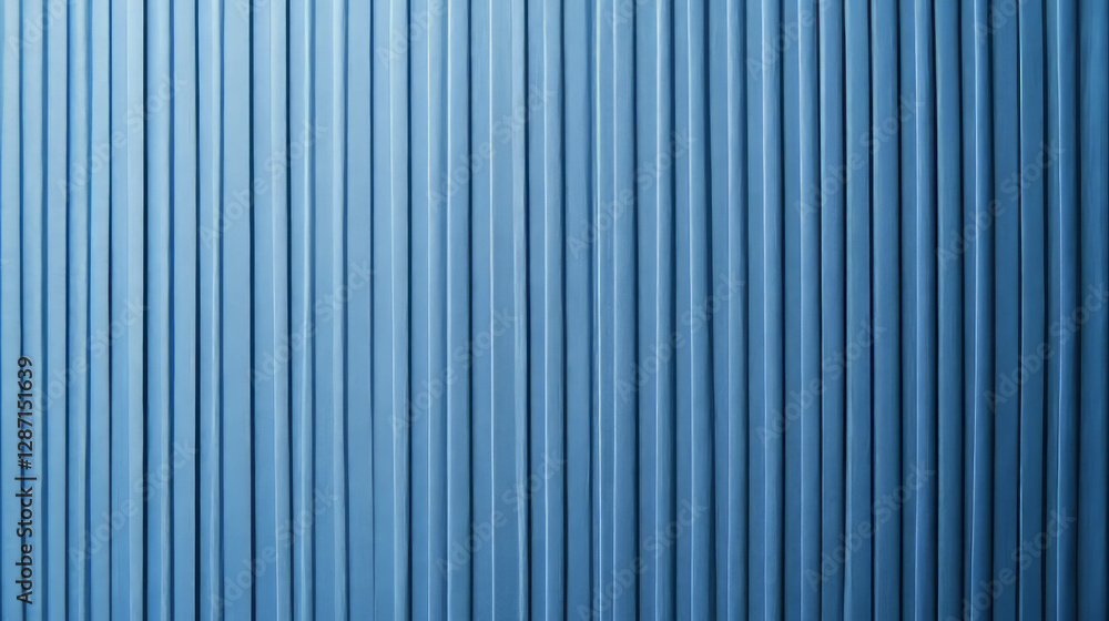 Textured vertical ribbed blue paper for design concepts and backgrounds Textured vertical ribbed blue paper for design concepts and backgrounds