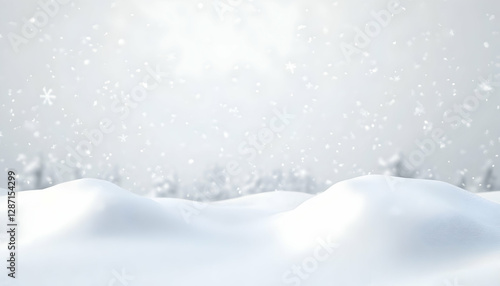 Wallpaper Mural Minimalist workspace with an empty desk, books, and supplies against a white wall  - Torontodigital.ca