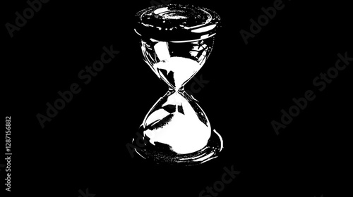 Elegant Hourglass: Timeless Elegance