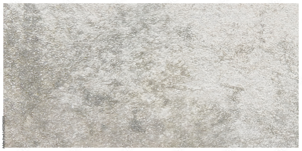 Fototapeta premium Crack damaged old wall grange, abstract texture destroyed wall white and grey color splat isolated distress background.
