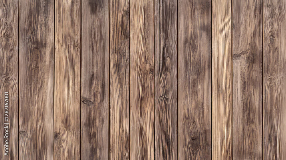 Fototapeta premium Detailed walnut wood texture with loose grain for interior design and natural decor