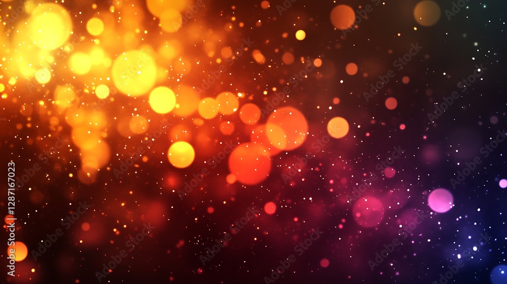 Abstract Colorful Bokeh Background Abstract Colorful Bokeh Background