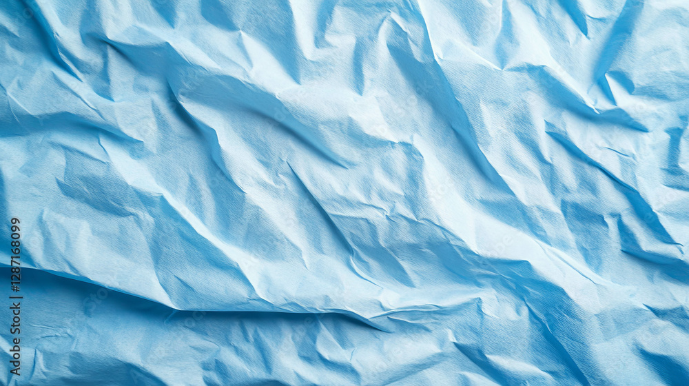 custom made wallpaper toronto digitalAbstract wavy blue paper texture with soft shadows for creative design projects