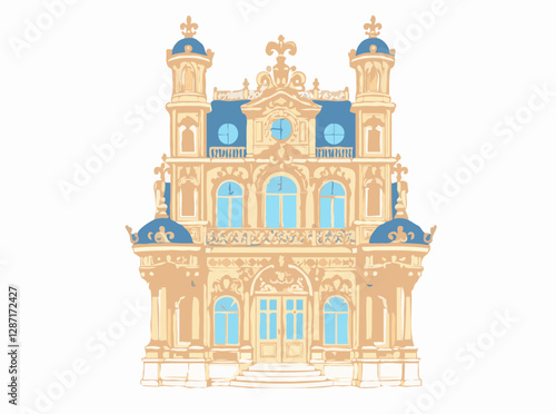 Intricate Baroque Architectural Details