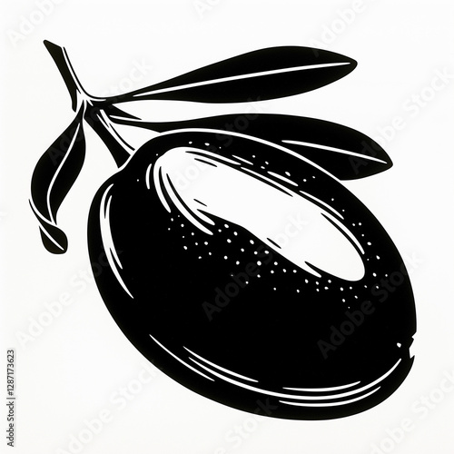 Obraz na płótnie vector illustration of olive w salonie
