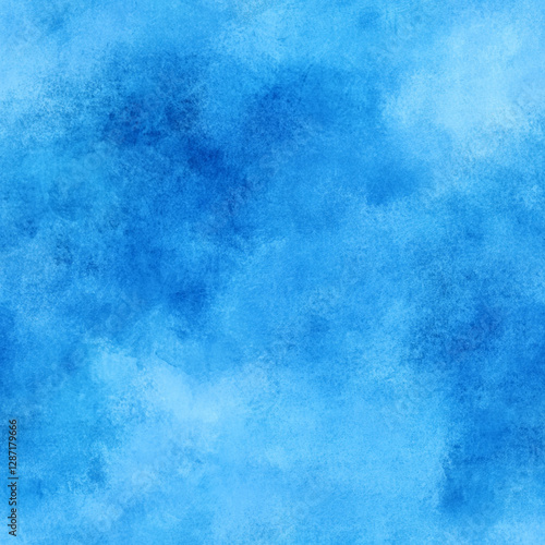 A textured blue watercolor background with various shades of blue blending seamlessly.