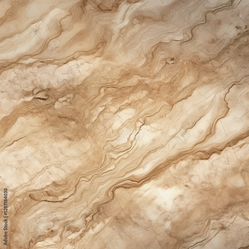 Light Brown Marble Texture with Swirling Veins Light Brown Marble Texture with Swirling Veins