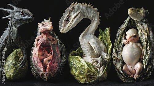 Rare parthenogenesis in animals youttakone's unique visual wonders in nature's isolated environment