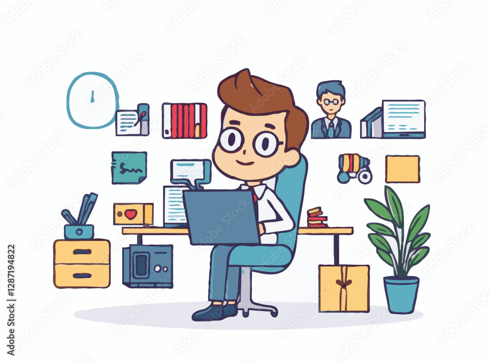 15 Business Icons Set for Modern Companies. Office, Finance, Marketing, and Management Vector Symbols 15 Business Icons Set for Modern Companies. Office, Finance, Marketing, and Management Vector Symbols