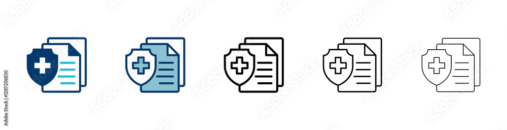 Medical insurance icon vector isolated on white background. health insurance icon Medical insurance icon vector isolated on white background. health insurance icon