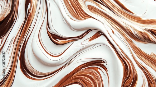 Abstract swirl design with warm colors creating a fluid and artistic appearance.