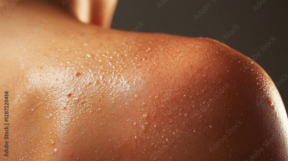 Fototapeta premium The Beauty of Glowing Skin Hydration Matters