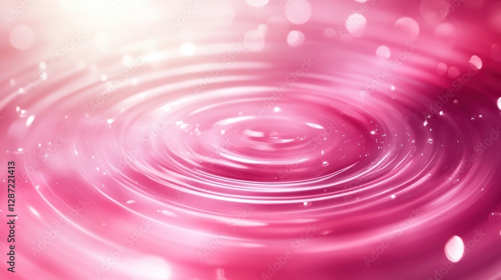 Pink water ripples, bokeh background, serenity, spa Pink water ripples, bokeh background, serenity, spa