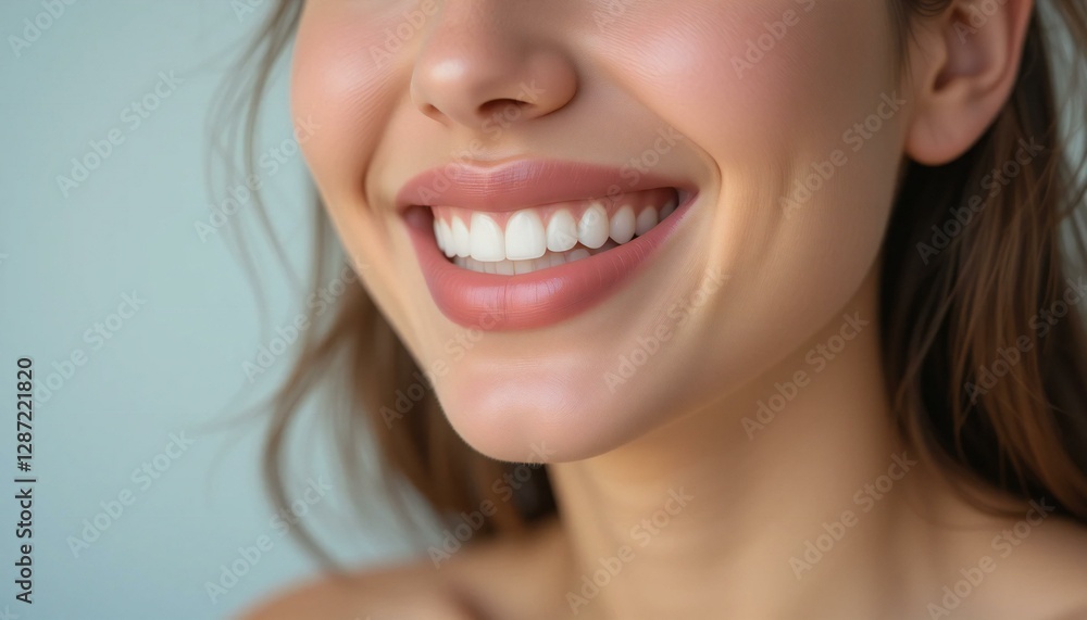 Woman Smile with Healthiness of Teeth. Woman Smile with Healthiness of Teeth.