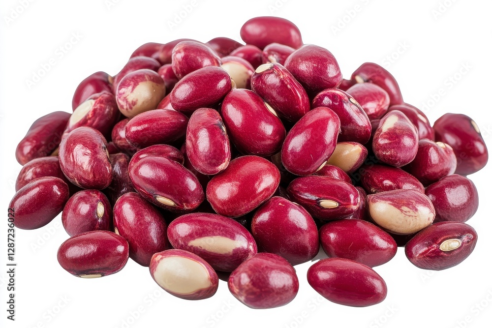Discover the nutritional powerhouse of adzuki beans, also known as aduki or azuki beans, in this vibrant close-up image showcasing their rich red color and smooth texture Explore the health benefits Discover the nutritional powerhouse of adzuki beans, also known as aduki or azuki beans, in this vibrant close-up image showcasing their rich red color and smooth texture Explore the health benefits