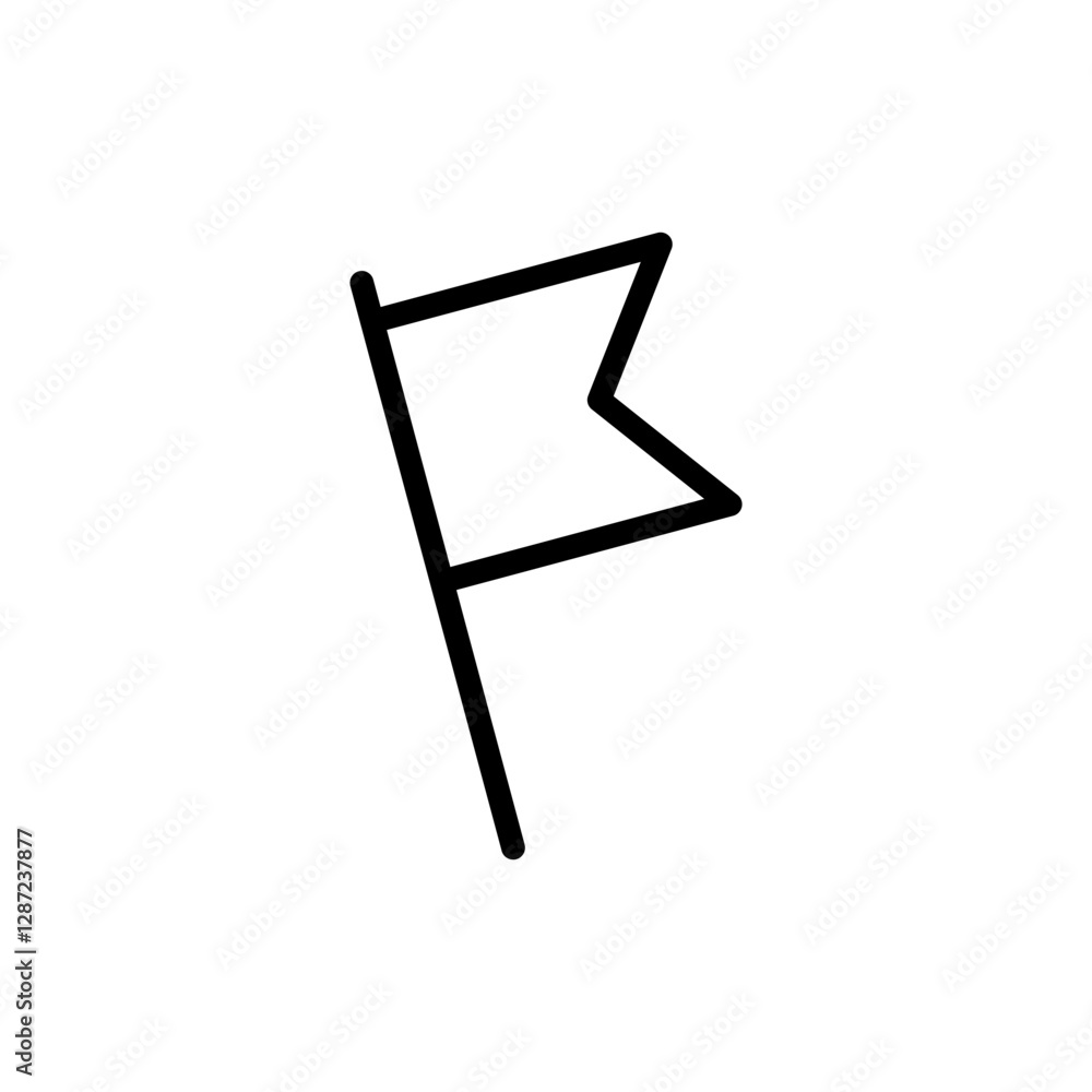 Flag icon vector illustration. Gps location pin map. Location marker symbol. Flag icon vector illustration. Gps location pin map. Location marker symbol.
