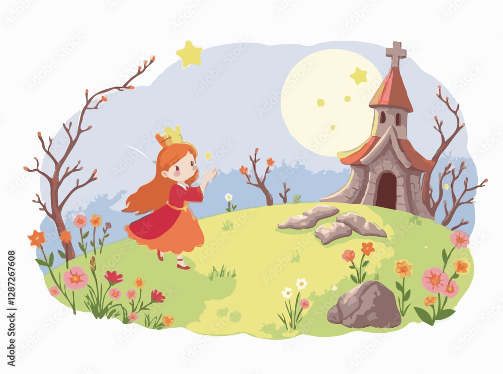 Enchanting Fairy Tale Illustration for Children's Books Enchanting Fairy Tale Illustration for Children's Books
