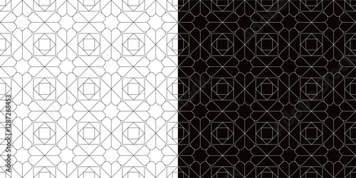 크리스탈 결정형태의 패턴 디자인