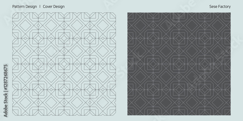 고딕양식의 패턴 디자인