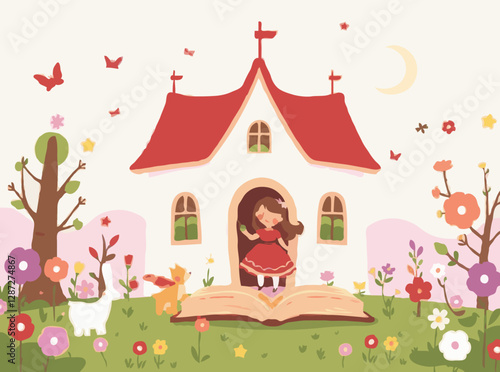 Charming Illustrations for Children's Books and Fairy Tales
