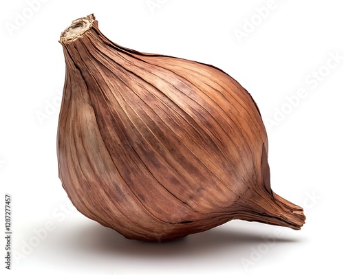 Wallpaper Mural Single Onion Isolated White Torontodigital.ca