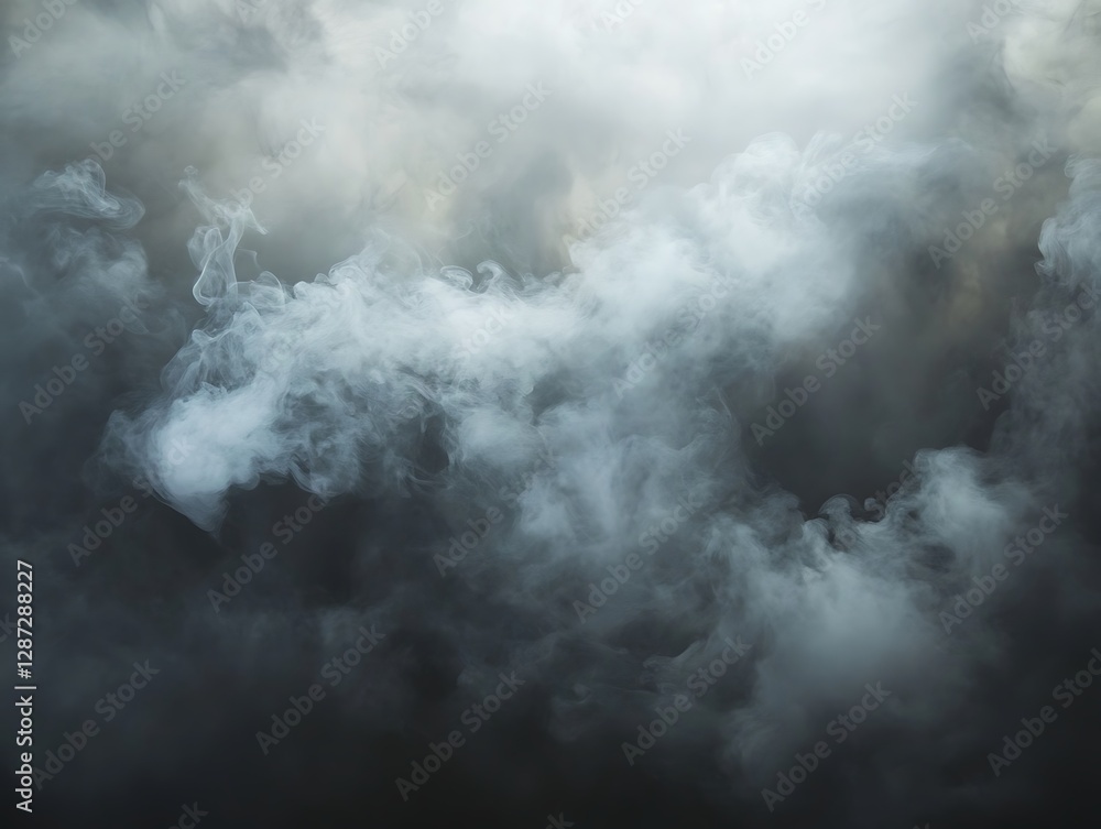 Obraz premium Dramatic smoky clouds background
