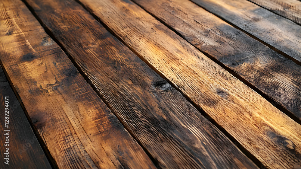 Rustic Wooden Planks Background Rustic Wooden Planks Background