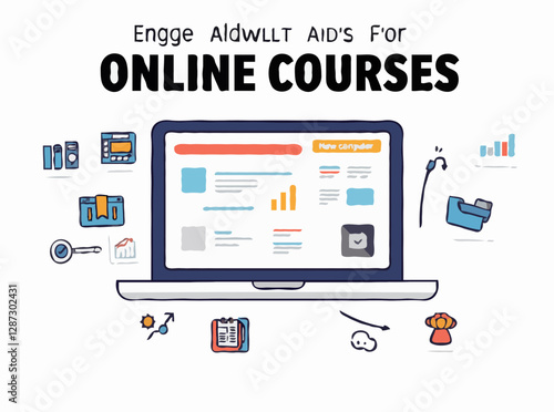 Engaging Visual Aids for Online Courses