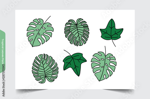Tropical Leaves Pack