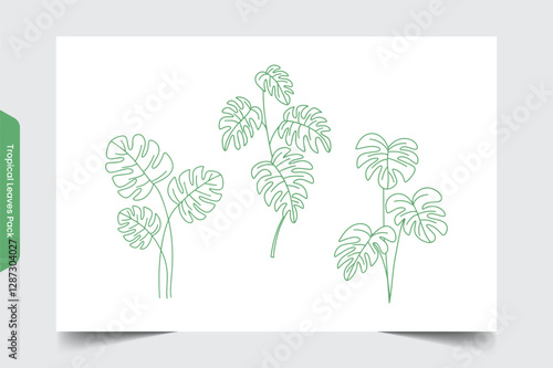 Tropical Leaves Pack