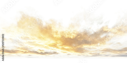 Fototapeta Naklejka Na Ścianę i Meble -  PNG Morning dawn sky clouds horizon nature.