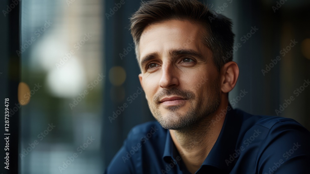 The expression is focused and calm, and the eyes are fixed on the camera, revealing wisdom and determination in the eyes The expression is focused and calm, and the eyes are fixed on the camera, revealing wisdom and determination in the eyes
